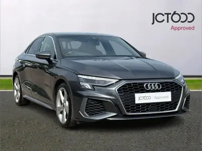 Used Audi A3 S-Line 150 HP (110 kW) 2022 Grey Sedan