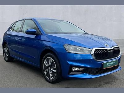 Used Skoda Fabia SE L 110 HP (80 kW) 2023 Race blue metallic Hatchback