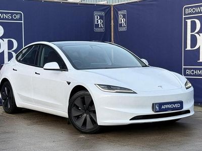 Used Tesla Model 3 Long Range AWD 225 kW (306 HP) 2024 White Sedan