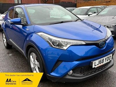 Used Toyota C-HR 122 HP (89 kW) 2018 Blue SUV