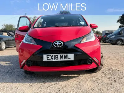 Used Toyota Aygo X-play 2018 Red Hatchback