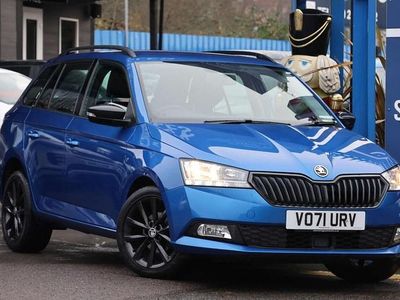 Used Skoda Fabia 2021 Blue Estate