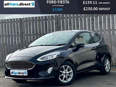 Used Ford Fiesta Zetec 70 HP (51 kW) 2018 Black Hatchback