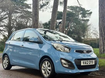 Blue Used 2012 Kia Picanto Hatchback | £3,495 (A bit pricey)