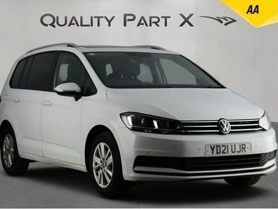 Used VW Touran Family 150 HP (110 kW) 2021 White MPV