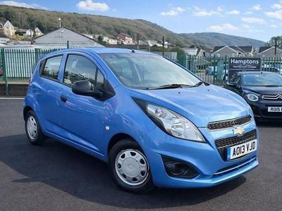 Used Chevrolet Spark LS 2013 Blue Hatchback