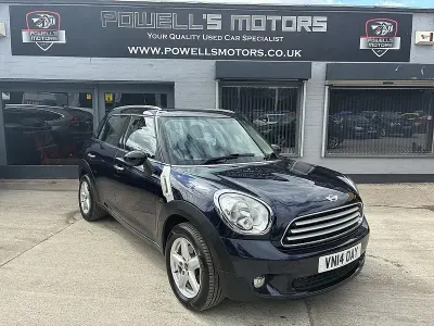 Used Mini Cooper D 112 HP (82 kW) 2014 Blue Hatchback