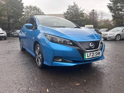 Blue Used 2021 Nissan Leaf N-Connecta Hatchback | £6,795 (Fair price)