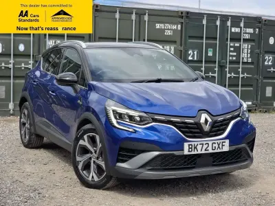 Used Renault Captur RS Line 143 HP (105 kW) 2022 Blue SUV