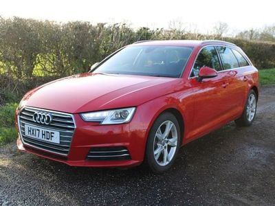 Used Audi A4 Sport 150 HP (110 kW) 2017 Red Estate