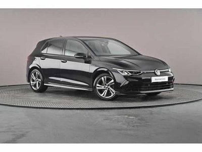 Used VW Golf VIII R-line 130 HP (95 kW) 2022 Black Hatchback