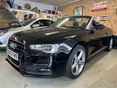 used Audi A5 Cabriolet 2.0 TDI S LINE S/S 2d 177 BHP