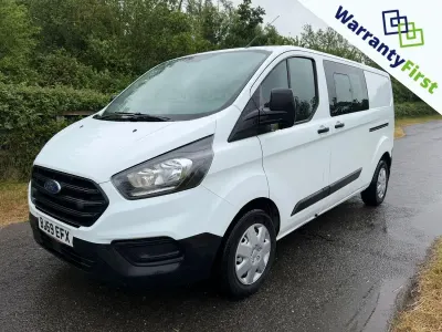 Used Ford Transit Custom 130 HP (95 kW) 2019 White Van