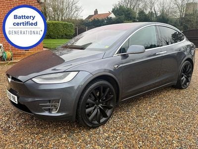 Used Tesla Model X Long Range AWD 397 kW (541 HP) 2020 Grey SUV