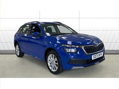 Used Skoda Kamiq SE 108 HP (79 kW) 2021 Blue SUV