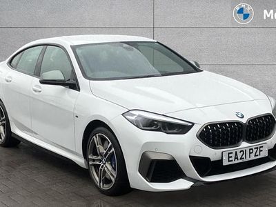 Used BMW M235 Comfort Edition 306 HP (225 kW) 2021 Alpine white Coupe