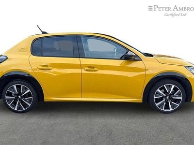 Yellow Used 2021 Peugeot 208 GT Hatchback | £14,950 (Fair price)
