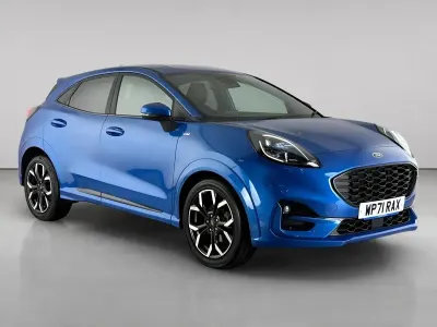 Used Ford Puma ST-Line X 2021 Blue Hatchback
