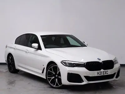 Used BMW 520 M Sport 190 HP (139 kW) 2021 White Sedan