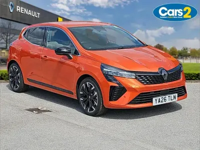 New Renault Clio Techno 143 HP (105 kW) 2026 Valencia orange  Hatchback