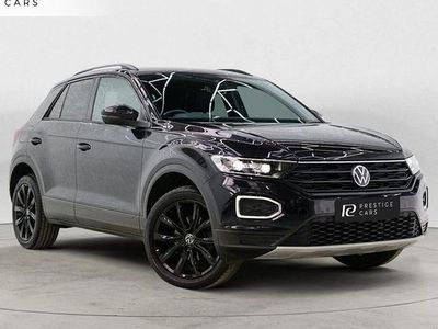 Used VW T-Roc Black Edition 150 HP (110 kW) 2021 Black SUV