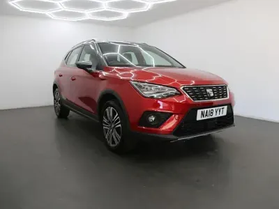 Used Seat Arona XCELLENCE 116 HP (85 kW) 2018 Red SUV