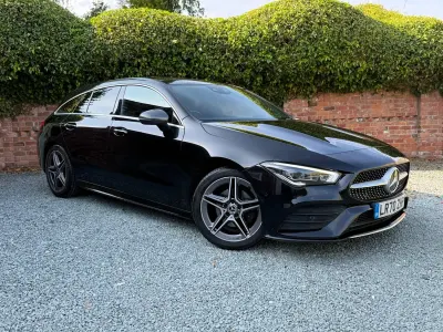 Used Mercedes CLA180 AMG Line Premium Plus 2020 Black Sedan