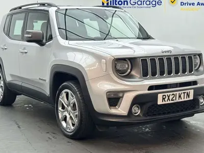 Used Jeep Renegade Limited 2021 Silver/black SUV