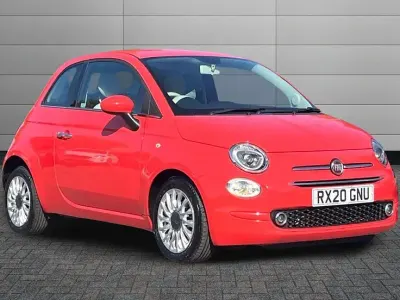 Used Fiat 500 Lounge 85 HP (62 kW) 2020 Pink Hatchback