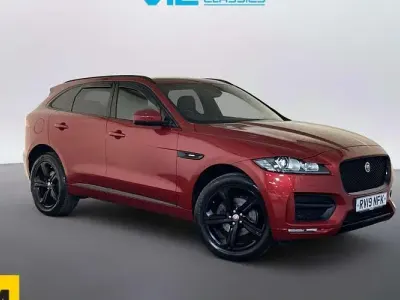 Used Jaguar F-Pace R-Sport 180 HP (132 kW) 2019 Red SUV