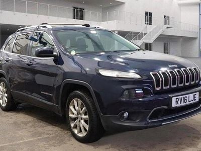 Used Jeep Cherokee Limited 200 HP (147 kW) 2016 Blue SUV