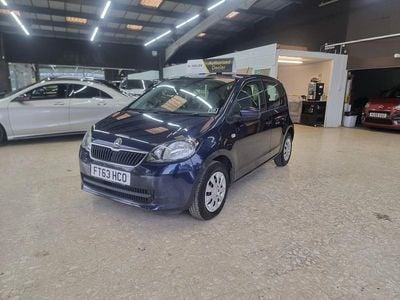 Used Skoda Citigo SE 2014 Blue Hatchback