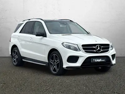 Used Mercedes GLE250 AMG Line Premium 204 HP (150 kW) 2017 White SUV