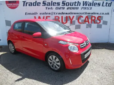 Used Citroën C1 Feel 68 HP (50 kW) 2015 Red Hatchback