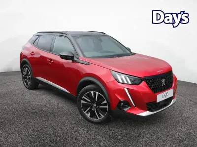 Usado Peugeot 2008 GT-line 130 HP (95 kW) 2020 Vermelho SUV