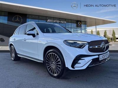 Used Mercedes GLC300e AMG line 2025 White Estate