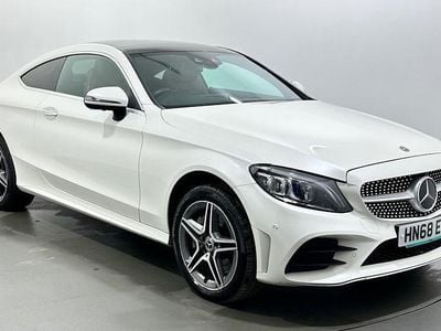 Used Mercedes C300 AMG Line Premium Plus 245 HP (180 kW) 2018 White Coupe