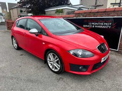 Used Seat Leon FR 170 HP (125 kW) 2010 Red Hatchback