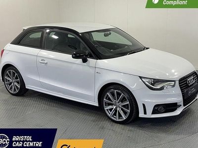 Used Audi A1 S-Line 122 HP (89 kW) 2014 White Hatchback