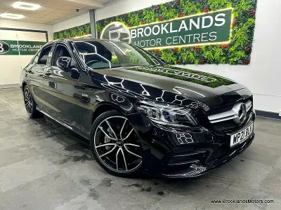 Begagnad Mercedes C43 AMG Premium 2021 Svart Sedan