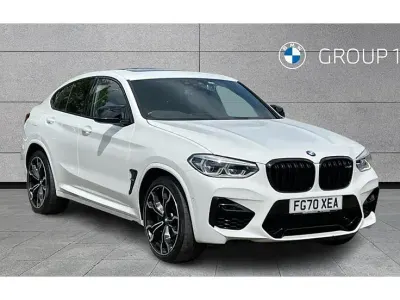 Second-hand BMW X4 M Competition Edition 510 CP (375 kW) 2020 Alb SUV