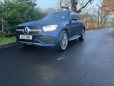 Used Mercedes GLC220 AMG Line Premium 2021 Blue SUV