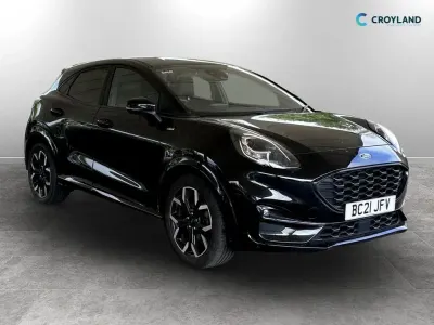 Begagnad Ford Puma ST-Line X 125 HK (91 kW) 2021 Svart SUV