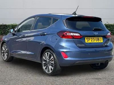 Usado Ford Fiesta Titanium X 2023 Azul Citadino
