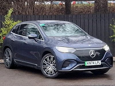 Blue Used 2024 Mercedes EQE350 AMG line Estate | £49,998 (Fair price)
