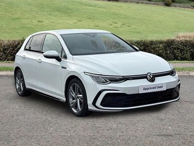 Used VW Golf VII R-line 150 HP (110 kW) 2021 White Hatchback