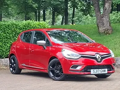 Used Renault Clio Dynamique 90 HP (66 kW) 2017 Red Hatchback