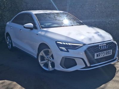 Used Audi A3 S-Line 150 HP (110 kW) 2024 White Sedan
