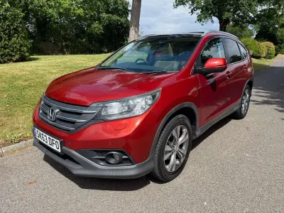 Used Honda CR-V EX 155 HP (114 kW) 2013 Red SUV