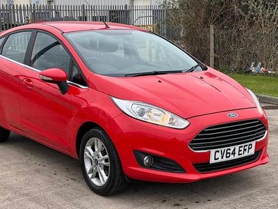 Used Ford Fiesta Zetec 2014 Red Hatchback